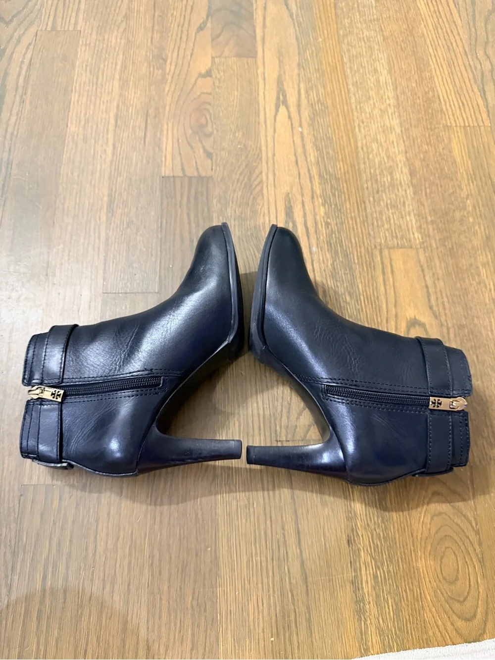 Tory Burch Booties - Bristol High Heel Size 7 Black Leather